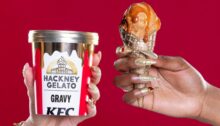 Jusroomijs van KFC en Hackney Gelato: hartige gelato voor goede doel